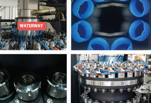 Cap compression moulding machine